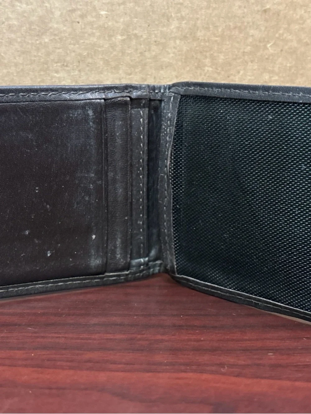 Rare Vintage 90s Black And Yellow Warning Oakley Softwear Card Holder Wallet